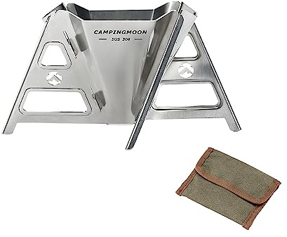 Campingmoon Pour Over Kaffeefilter aus Edelstahl Wiederverwendbare faltbare Kaffee Filter Kaffeemaschine für Home Office Camping
