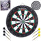 Vilde Dartscheibe Dartboard doppelseitig aus Holz 45 cm