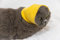 DDFS Tappi per le orecchie per cani Fuochi d'artificio Protezione per le orecchie per cani Orecchie silenziose Cuffie con cappuccio per cani Giallo S
