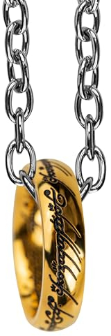 Cinereplicas Il Signore degli Anelli - Collana con l'Unico Anello - 60cm - Licenza Ufficiale