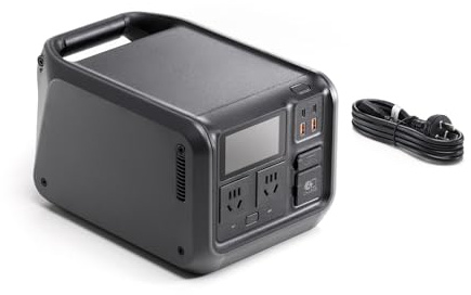 Original DJI Power 500 Fast 1000 Watt maximale Ausgangsleistung, unterstützt Multi-Zubehör-Erweiterung, Solarladung geeignet für DJI Drohne (bietet stabile Leistung zu 99% der häufig verwendeten