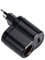 KFZ Netzadapter AC auf DC Auto Netzteil Adapter 110V-220V auf 12V KFZ Spannungswandler Zigarettenanzünder Adapter Steckdose EU Stromstecker für Van Truck,Schwarz