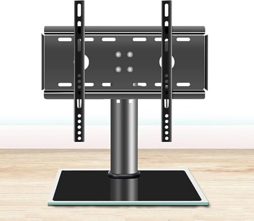 TV Stand Desktop TV Stand Can Be Used As A Wall Mounted Device with Triple Safety Protection, Suitable For 26-42 Inch LED Screen Displays