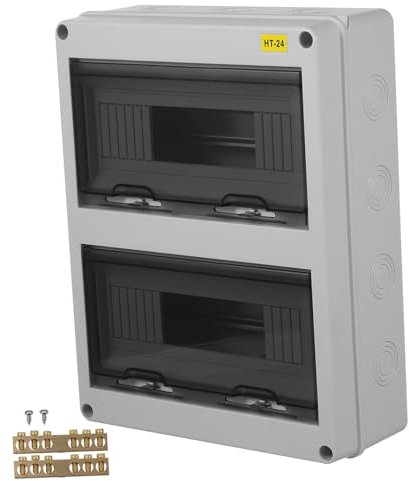 ASAKKURA Kasten Abzweigkasten Wasserdichte Kabelbox Outdoor Steckdosen Abdeckung Klemmkasten Steckdosenbox Outdoor Kabelbox Steckdose Regenschutz Hub