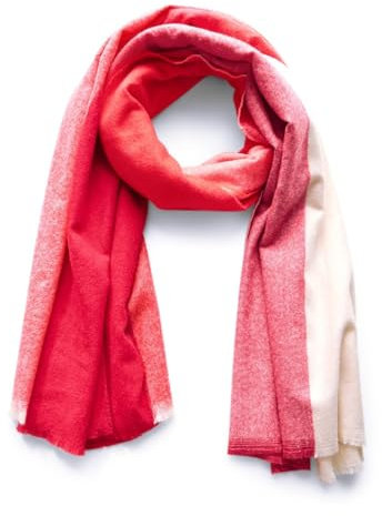 CECIL Damen B572742 Kuscheliger Schal, Granita red, A