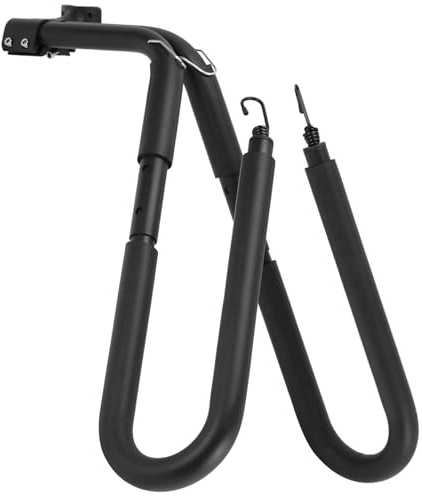 Ssguopte Surfbrett-Fahrradhalterung, verstellbare Fahrrad-Surfbretthalterung, Aluminium-Surfhalterung, leicht Abnehmbarer Surfbrettständer