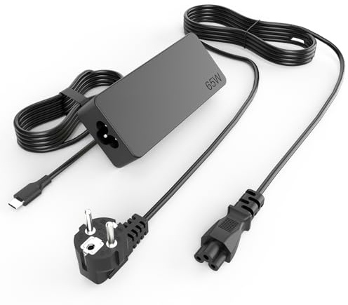 Chargeur USB C 65W pour Lenovn thinkpad t14/Carbon/Yoga/IdeaPad/Touch/Chromebook Recharge Rapide