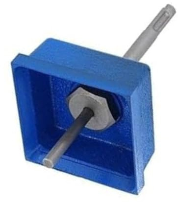 TCT SDS Plus Electricians Back Box Cutter – Square Socket Cutter for Masonry | 77 x 77 mm Precision Wall Chasing Tool