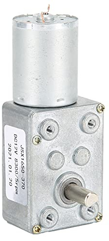 Moteur à vis sans fin turbo 12 V CC, moteur à vis sans fin avec fonction de blocage automatique, réducteur à vis sans fin pour ouvre-porte et ouvre-fenêtre, mini treuil, boîte de