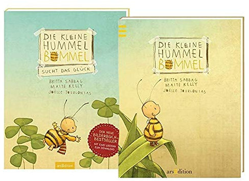 arsEdition Verlag Kinderbuch Set Band 1 & 2 | Die kleine Hummel Bommel + Die kleine Hummel Bommel sucht das Glück (Gebundene Ausgaben)