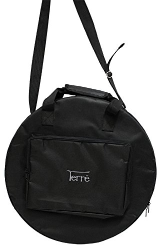Tasche Shaman-deluxe 40 cm Schamanen Trommel Hülle Schwarz Tragegurte Schultertasche zum umhängen