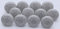 Indian Knobs Lot of 10 Grey and White Ceramic Knobs Handmade Cupboard Door Knob Kitchen Knob Lot of 10