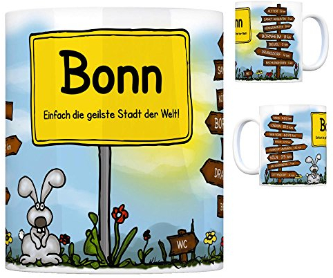 trendaffe Bonn - Einfach die geilste Stadt der Welt Kaffeebecher