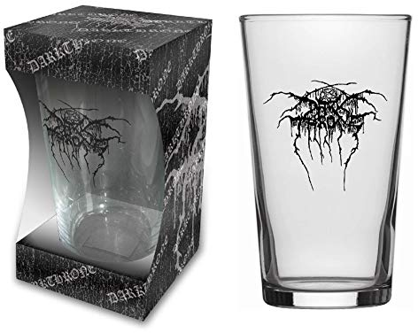 Darkthrone Dark Throne BIERGLAS/Beer Glass Logo - Pint 570 ml