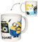 große Henkeltasse - Minions - Ich einfach unverbesserlich - incl. Name - groß - Keramik/Porzellan - 350 ml - Trinktasse mit Henkel - Tasse Becher - Porz..