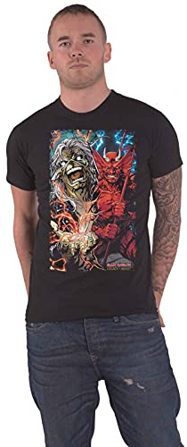 Iron Maiden Unisex T-Shirt: Duality (Black)