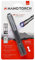 KeySmart Nano Torch XL Kompakt-Taschenlampe mit Stift, Einstellbarer Fokus (schwarz)