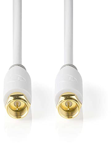 NEDIS Satelliten- und Antennenkabel | F-Stecker | F-Stecker | Vergoldet | 75 Ohm