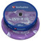 Verbatim DVD+R Double Layer Matt Silver 8.5GB, 25er Pack Spindel, DVD Rohlinge beschreibbar, 8-fache Brenngeschwindigkeit & Hardcoat Scratch Guard, Rohlinge DVD-R, DVD leer