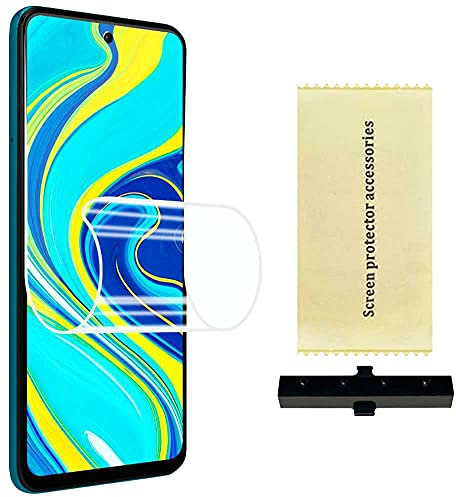 OcioDual Protector de Pantalla Hidrogel para Xiaomi Redmi Note 9S/9 Pro Flexible Membrana Lámina Antiarañazos Autorreparación