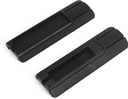 SBGJMY Torches Tactiques Support de Commutateur TD Panneau de Poche de Cicatrice pour 20mm Picatinny Rail Lampe de Poche PEQ DBAL Bande Pressostat Plaque Switch Mount (Noir)