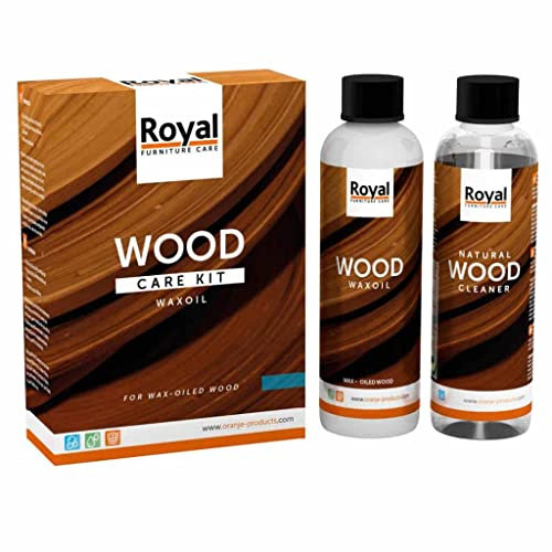 Royal WaxOil Wood Care Kit + Cleaner 2x250ml