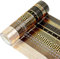 YUBX 10 Rouleaux Washi Tape Ruban Adhésif Papier Décoratif Or noir Masking Tape pour Scrapbooking Artisanat de Bricolage (Black Gold 10)