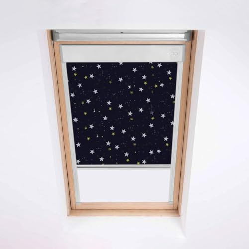 Classic Roof Blinds für Velux Dachfenster, Verdunkelungsrollo, Fenstercode 308 Nightfall