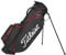 Titleist Players 4 StaDry Golftasche, Schwarz/Schwarz/Rot
