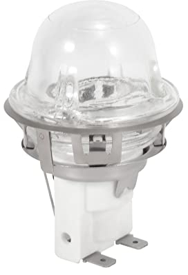 HICCYRODLY Soporte para lámparas de horno E14, 15 W/25 W, iluminación de lámparas, lámpara de horno, tapa de temperatura, casquillo E14, 500 grados