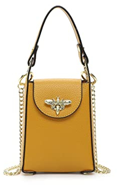 Tamaris Handyetui Matilda 32611 Damen Handyetuis Uni mustard 451