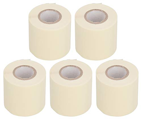 Tomotato 5 Uds Cinta para Envolver Tuberías, 6cm/2,4 Pulgadas de Ancho Cinta para Tuberías de Aire Acondicionado Cintas Protectoras de Tubos Resistentes al Aceite de PVC(Beige)