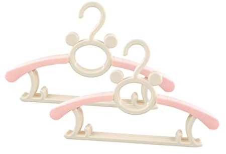 Cabilock Leichte Kleiderbügel Aus Kunststoff Für Kinder 20 Stück Dicke rutschfeste Kleiderbügel Zur Aufbewahrung Von Kleidung
