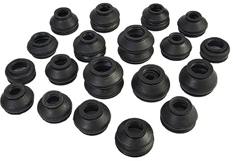 28 piezas de autopartes de rótula de polvo para rótula, MoreChioce universal de goma para barra de acoplamiento, extremo de rótula, botas de rótula, cubierta antipolvo, polaina para botas