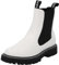 Palado Chelsea Boots Damen Dedej - bequeme Boots - leicht gefütterte Stiefel für Herbst & Winter - modische Stiefeletten Weiß UK6 - EU39