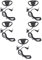 VGEBY 3.5mm Headphone Radio, 5PCS SurveillanceAcoustic JackEarpiece Headset for Two Way Radios Walkie Talkie