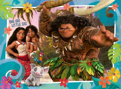 Ravensburger Disney Moana 2 Jigsaw Puzzles for Kids Age 6 Years Up - 100 Pieces XXL