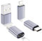 Orangeck Adapter Lightning to USB C (2 Pack) & USB C to Lightning Adapter (1 Pack) & Adapter USB C to USB (1 Pack), USB C Adapter for iPhone 15/14/13/12/Plus/Pro/Pro Max, iPad, AirPods Pro