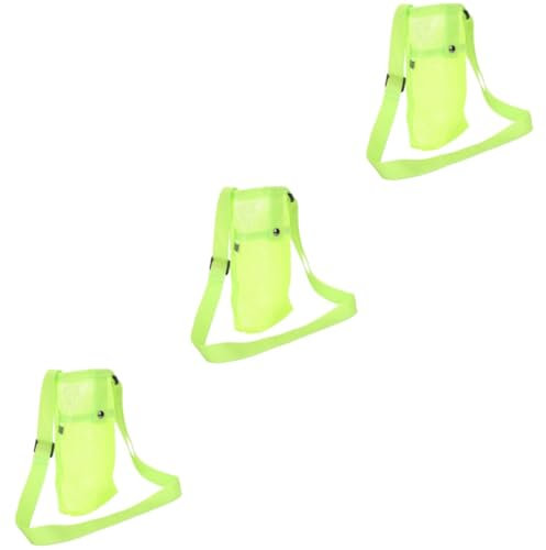 Sosoport 3 Pièces de Rangement pour gobelet à Eau Gourde Range Bouteille en Filet pour Bouteille Manchon de Bouteille d'eau en Filet pour Bouilloire Pochette pour Bouilloire