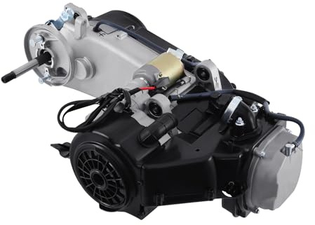 H-YEEU 4 Takt Motor Komplett 150cc Motor GY6 Go-Karts Moped CVT Motor Set