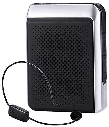 Amplificatore vocale Bluetooth portatile da 30 W con microfono senza fili, con doppia batteria al litio integrata da 4000 mAh, ideale per insegnanti, allenatori, guide turistiche, amplificatore vocale