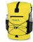 Sport Vibrations® Premium Thermo-Dry Bag Rucksack – Sehr geräumiger 30-Liter Rolltop Outdoor-Rucksack, wasserdicht, mit hochwertigem Trägersystem und praktischem Getränkehalter (Gelb)