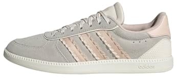 adidas Damen BREAKNET Sleek Shoes, Chalk White/Blush pink/Off White, 42 2/3 EU