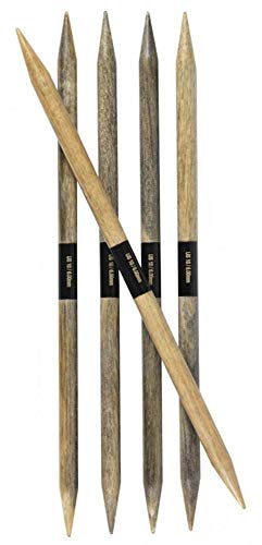 Lykke Stricknadel Doppelspitznadel, 2.5 US / 3.00 mm, Holzfarbe, Birkenholz, 15 cm, Strumpfstricknadeln