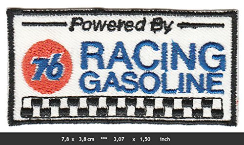 76 UNION GASOLINE Aufnäher Patches Motorsport Rennsport Tankstelle Benzin USA White