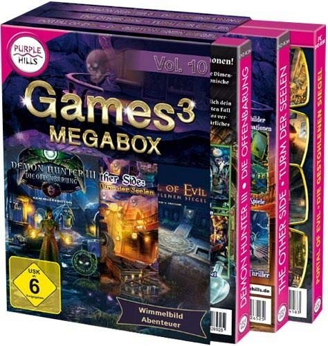 Games3 MegaBox.Vol.10,3 DVD-ROM: Wimmelbild-Abenteuer