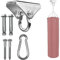 Yes4All Heavy Duty Hangers Boxsackaufhänger aus Holz, robust, 180 Grad drehbar, Ringaufhängung, B. 180-Grad-Drehung