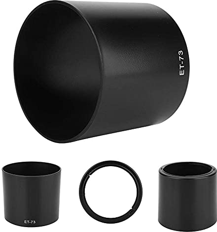 Bewinner Gegenlichtblende für EF 100mm für 2.8L Macro is USM, hergestellt aus hochwertigem Material, zur Verbesserung des Kontrasts und der Bildqualität von Fotos