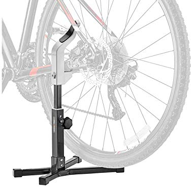 Ibera Verstellbarer Fahrradständer für Fahrradaufbewahrung, kratzfester Fahrradständer, verstellbare Höhe für 50,8 cm - 73,7 cm Räder