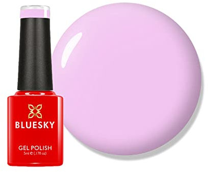 Bluesky Gel Nail Polish, Cake Pop - 80547, Pink, Long Lasting, Chip Resistant, 5ml (Requires Drying Under UV LED Lamp)